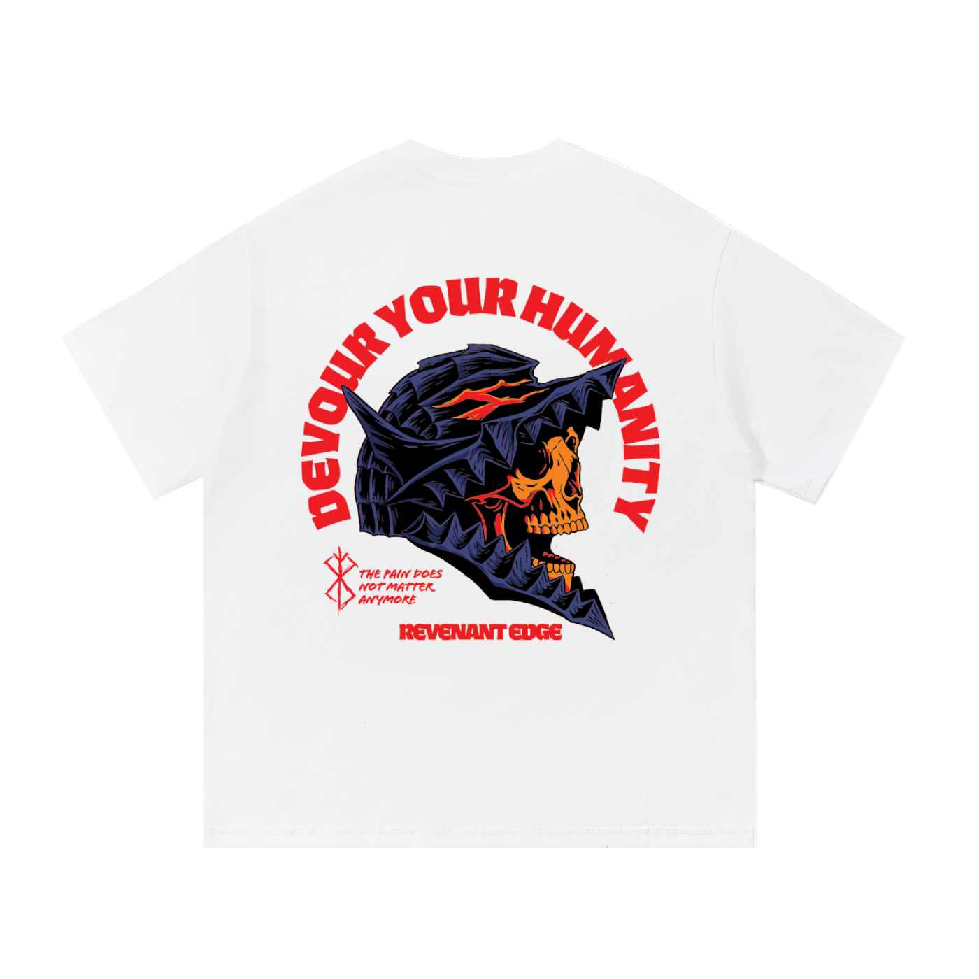 Devour Your Humanity Tee / White