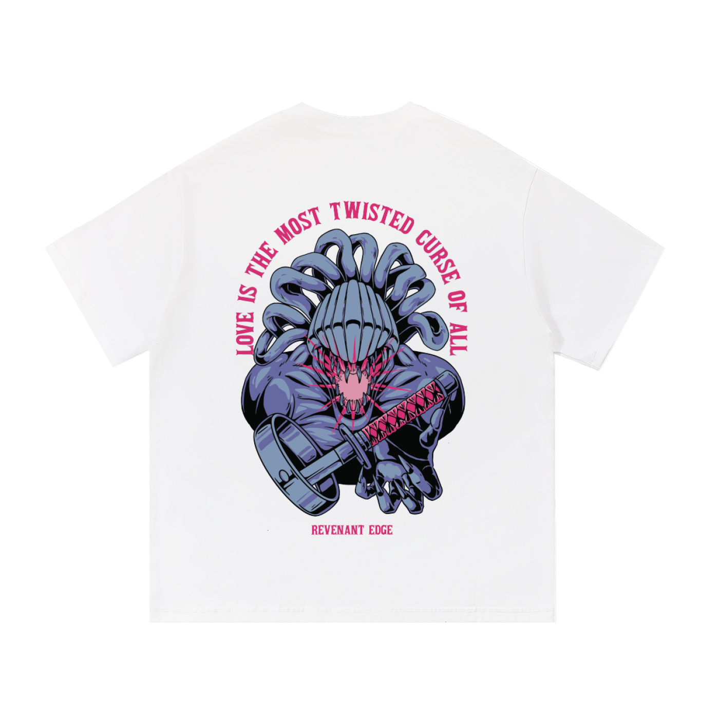Twisted Curse Tee / White