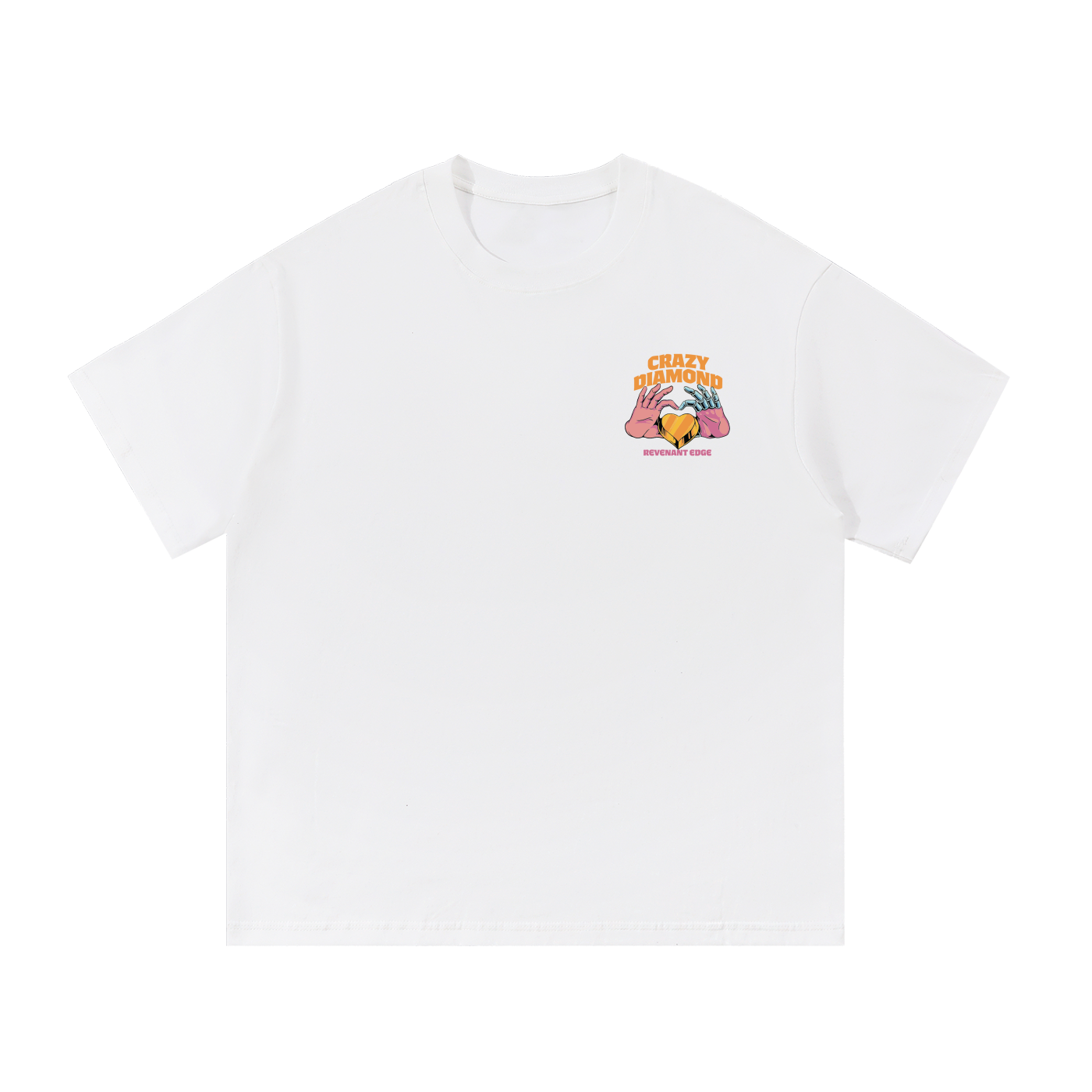 Crazy Diamond Tee / White