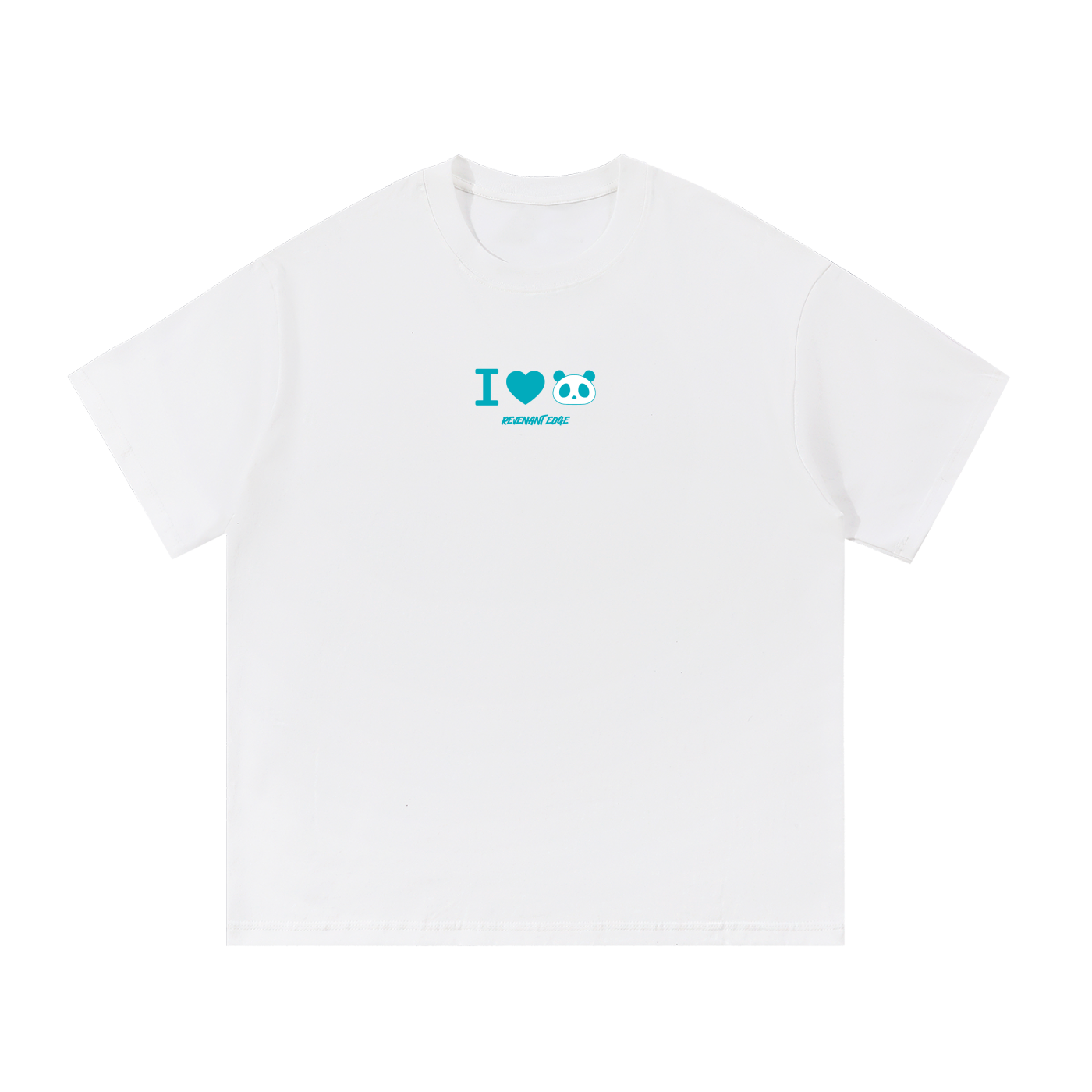Panda Strikes Tee / White