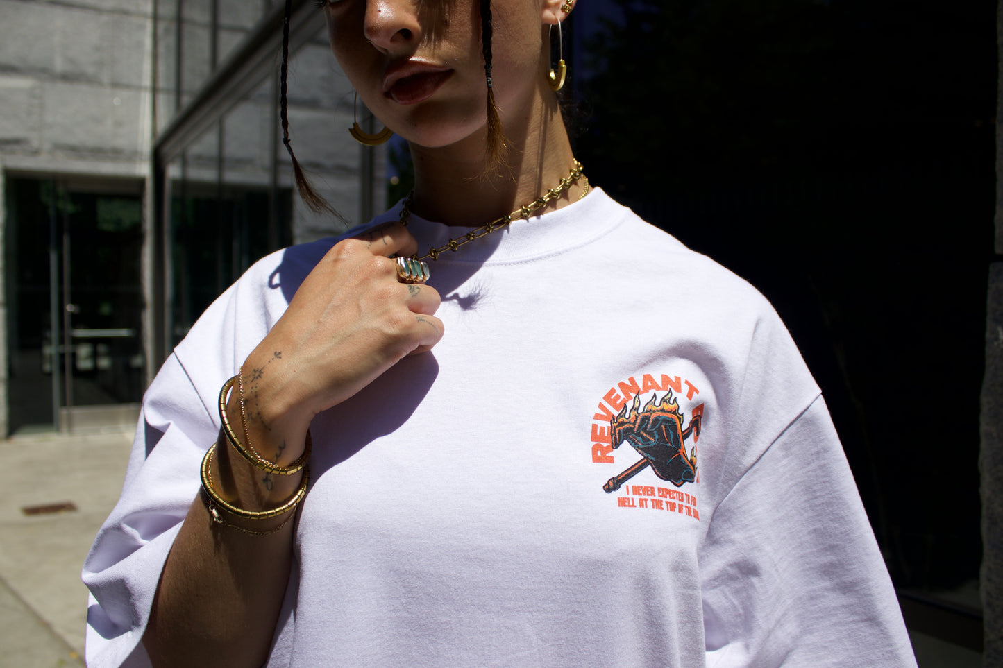 Empty Throne Tee / White
