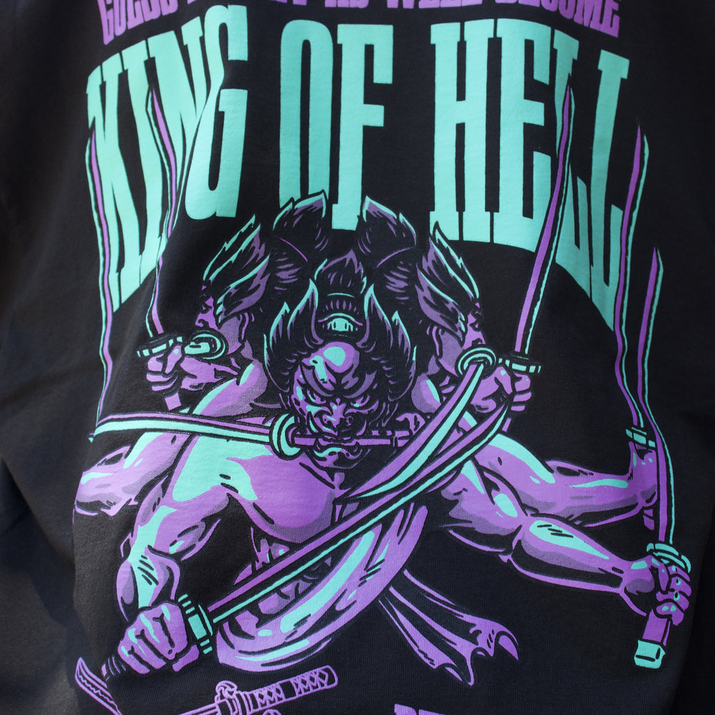 King of Hell Tee, worn