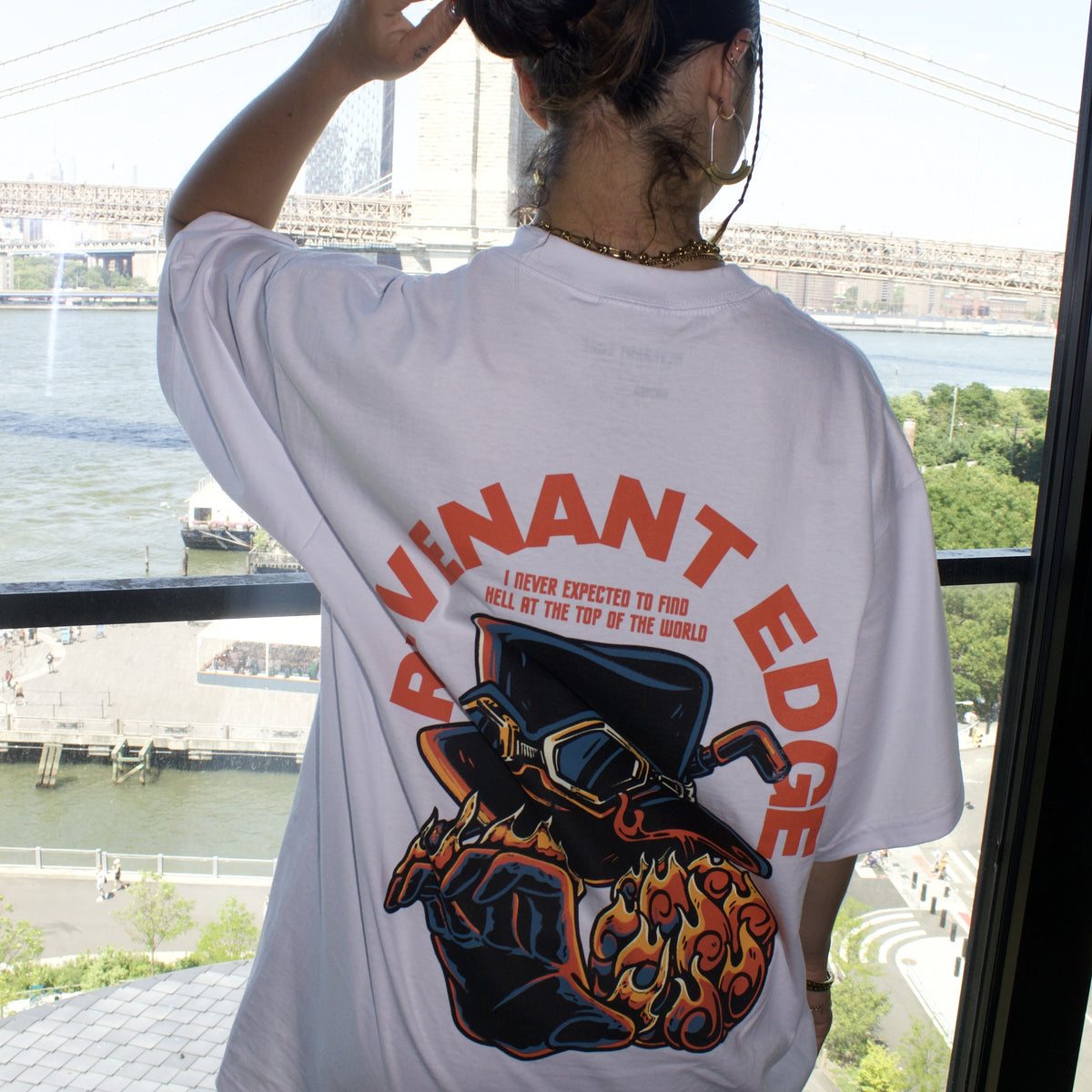 Empty Throne Tee, worn