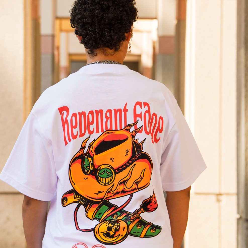 No Regrets Tee, worn