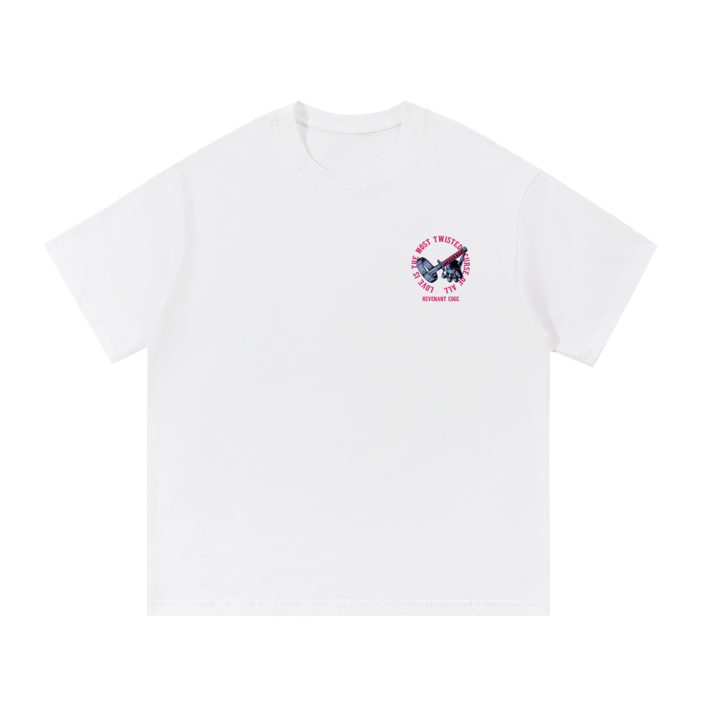 Twisted Curse Tee / White