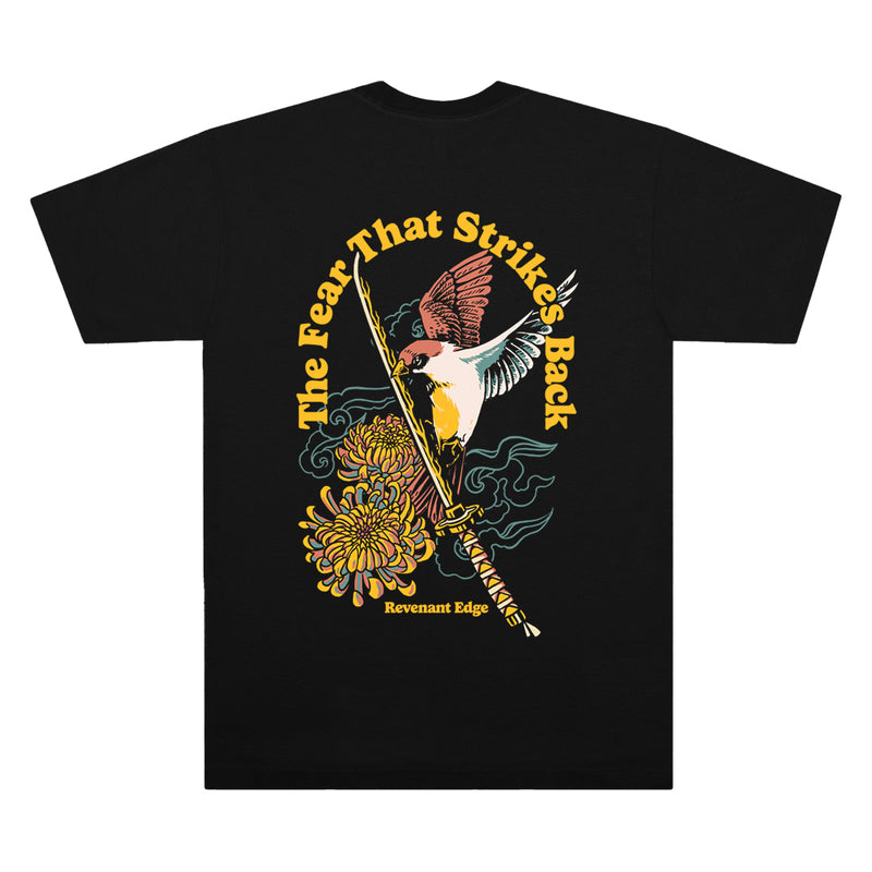 The Fear That Strikes Back Tee Black Back