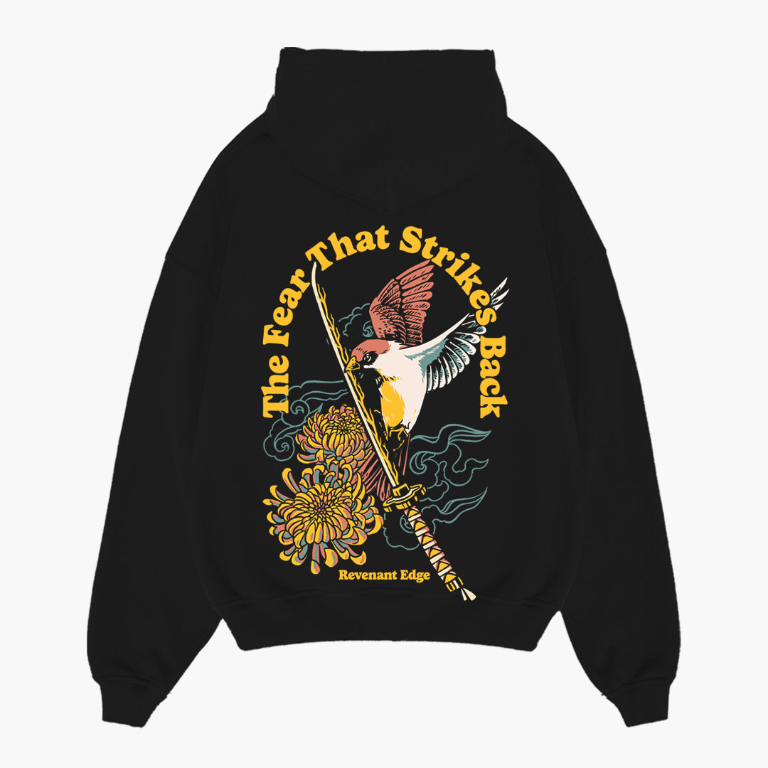 The Fear That Strikes Back Hoodie Black Back