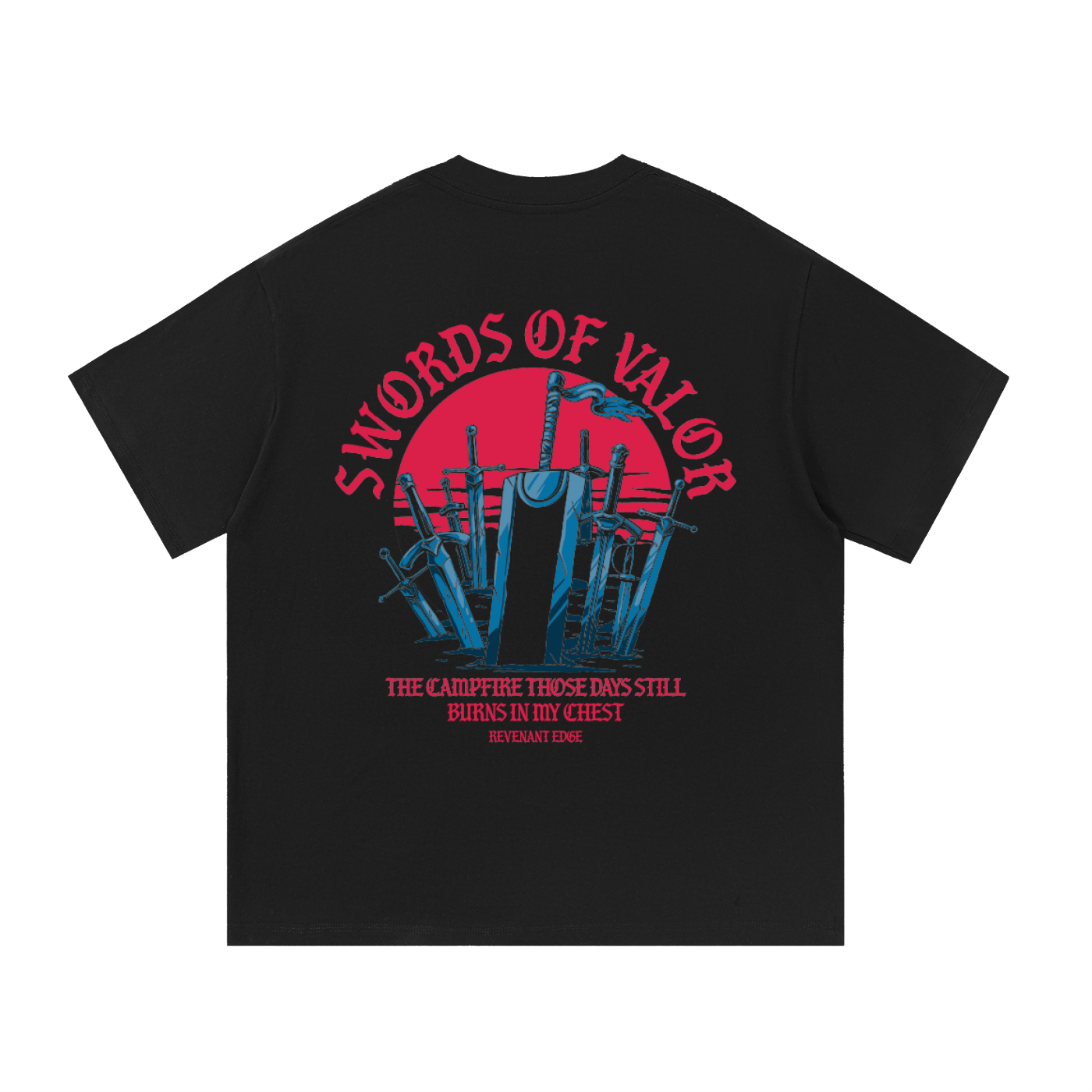 Swords of Valor Tee / Black